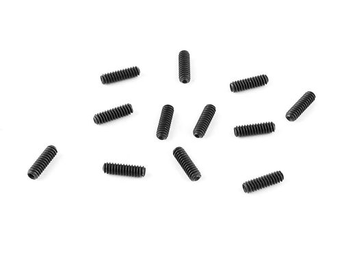 0018027049 Fender Genuine Replacement Part saddle height screws, American Deluxe Tele, short, 4-40 x 3/8, black, 12 pcs