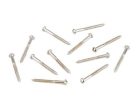 0018373049 Fender Genuine Replacement Part neck pickup mounting screws, vintage Tele, 3 x 1 slotted, nickel, 12 pcs