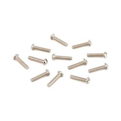   0018376049 Fender Genuine Replacement Part pickup mounting screws, slotted machine, vintage '50s Tele, 6-32 x 5/8, round head, 12 pcs