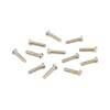 0018376049 Fender Genuine Replacement Part pickup mounting screws, slotted machine, vintage '50s Tele, 6-32 x 5/8, round head, 12 pcs