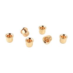   0018876049 Fender Genuine Replacement Part string ferrules Tele, set of 6, gold