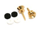 0018916049 Fender Genuine Replacement Part strap buttons, 2 pcs, gold