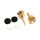 0018916049 Fender Genuine Replacement Part strap buttons, 2 pcs, gold