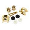 0022043049 Fender Genuine Replacement Part strap buttons, Schaller, 2 pieces, gold