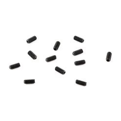   0026779049 Fender Genuine Replacement Part saddle height screws, American Series Strat '86-'07, 1/4", black, 12 pcs