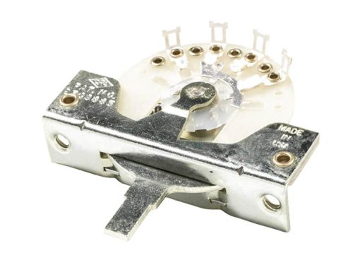 0038993049 Fender Genuine Replacement Part CRL 3-way lever switch for strat/tele, bolts included