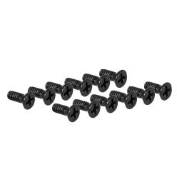 0041602049 Fender Outlet  screw, M6-32X3/8 FH HEX BLK (D