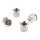 0048604049 Fender Genuine Replacement Part string ferrules bass, set of 4, chrome