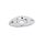 0050100049 Fender Genuine Replacement Part recessed football shaped jack plate, chrome