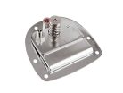 0054466049 Fender Genuine Replacement Part tremolo assembly tremolo section Jaguar/Jazzmaster USA, chrome