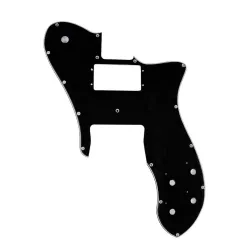   0054523049 Fender Genuine Replacement Part pickguard 72 Tele Custom, 16 screw holes, 3-ply, black