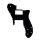 0054523049 Fender Genuine Replacement Part pickguard 72 Tele Custom, 16 screw holes, 3-ply, black