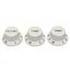 0056254049 Fender  Original Replacement Part strat knobs for CTS shaft size, 1V + 2T, parchment