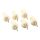 0058164049 Fender Genuine Replacement Part amplifier knobs, chicken head style, creme, set of 6