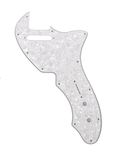 0058678002 Fender Genuine Replacement Part pickguard '69 Telecaster® Thinline, 4-ply, white pearl