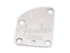 0059209049 Fender Genuine Replacement Part neck plate Deluxe Strat', chrome, 4 bolt