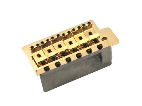 0059561000 Fender Genuine Replacement Part tremolo assembly Pre 06 Standard Series Strat, gold