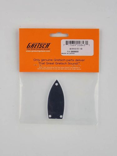 0060898000 Gretsch Genuine Replacement Part truss rod cover, standard, black