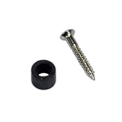   0061014000 Gretsch Genuine Replacement Part pickguard mounting screw w/ spacer, chrome