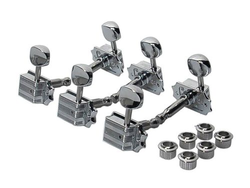 0062706000 Gretsch Genuine Replacement Part tuners, Electromatic Series vintage, 6 pieces, chrome