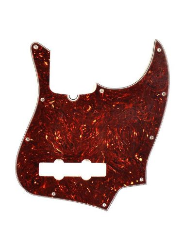 0074131000 Fender Genuine Replacement Part pickguard Standard Jazz Bass®, 10 screw holes, 4-ply, tortoise shell