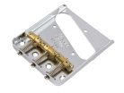 0091114049 Fender Genuine Replacement Part bridge assembly for American Vintage "Hot Rod" Telecaster, nickel