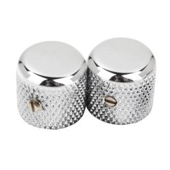   0094040049 Fender Genuine Replacement Part 1952 Telecaster knurled knobs, 2pcs, chrome