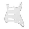 0094392049 Fender Genuine Replacement Part pickguard Pure Vintage '65 Stratocaster 3-ply eggshell 11-hole with nitrocellulose finish