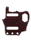 0094464049 Fender Genuine Replacement Part Pure Vintage pickguard, '65 Jaguar, 10-hole mount, brown shell, 3-ply