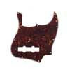 0095632049 Fender Genuine Replacement Part pickguard 1964 Jazz Bass, 11 screw holes, 3-ply, tortoise shell