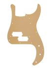 0095634049 Fender Genuine Replacement Part pickguard 1958 Precision Bass, 10 screw holes, 1-ply, gold anodized