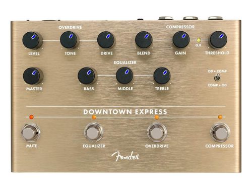 0234538000 Fender  Downtown Express Bass Multi Effect, effects pedal for bass guitar