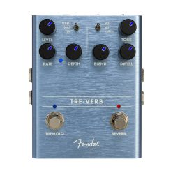   0234541000 Fender  Tre-Verb Digital Reverb/Tremolo, effects pedal for guitar or bass