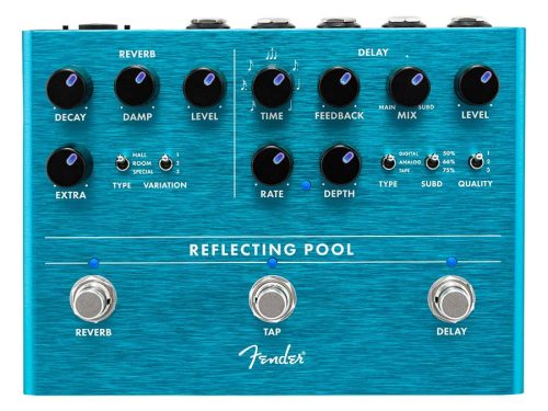 0234546000 Fender  Reflecting Pool Delay/Reverb, effects pedal for guitar or bass