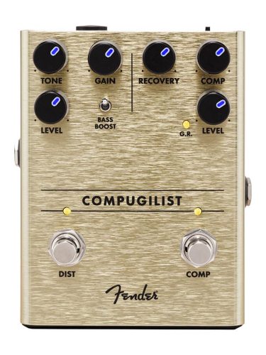 0234551000 Fender  Compugilist Compressor/Distortion, effects pedal for guitar or bass