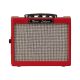0234810009 Fender  battery amp mini Deluxe Amp, red, plastic housing, 1W, 1x3" speaker
