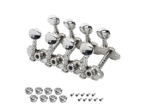 043-2M Boston  machine heads for mandolin, metal shaft, 2 holes, 70mm, metal buttons