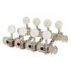 044-N Boston  machine heads for mandolin, metal shaft, 69mm, plastic buttons, nickel