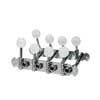 045-N Boston  machine heads for F-style mandolin, metal shaft, 69mm, plastic buttons, nickel