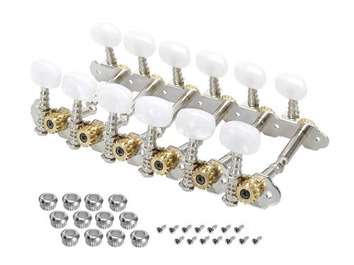 047-116 Boston  machine heads for 12-string guitar, metal shaft, 116,6mm, plastic buttons