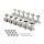 047-116M Boston  machine heads for 12-string guitar, metal shaft, 116,6mm, metal buttons