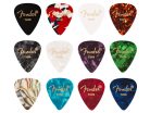 0980300100 Fender Celluloid Medley Picks 12 pieces, 351 shape, thin