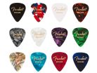 0980300300 Fender Celluloid Medley Picks 12 pieces, 351 shape, medium