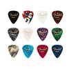 0980300500 Fender Celluloid Medley Picks 12 pieces, 351 shape, heavy