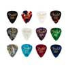 0980300700 Fender Celluloid Medley Picks 12 pieces, 351 shape, extra heavy