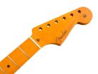 0990061921 Fender Genuine Replacement Part 50's Stratocaster neck, 21 vintage frets, 7,25" radius maple fb, soft V-shape, amber lacquered