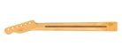 0990216921 Fender Genuine Replacement Part 50's Esquire neck, 21 narrow tall frets, 7.25" maple fingerboard, U-shape