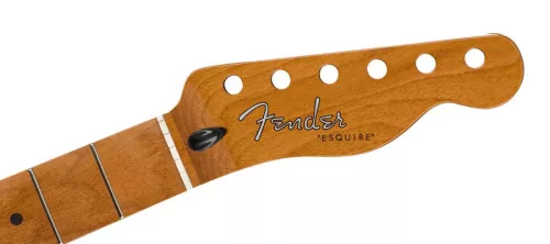 0990217920 Fender Genuine Replacement Part 50's Modified roasted maple Esquire neck, 22 narrow tall frets, 9.5" maple fingerboard, U-shape,