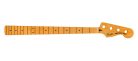 0990302921 Fender Genuine Replacement Part Precision to Jazz Bass conversion neck, 20 medium jumbo frets, 12" maple fingerboard, MIM