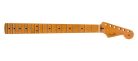 0990402920 Fender Genuine Replacement Part roasted maple Stratocaster® neck, 22 jumbo frets, 12" radius, maple, flat oval shape